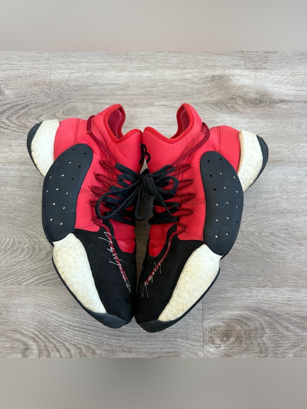 Adidas Y-3 Yohji Yamamoto BYW Bball 'Lush Red' BC0338 Shoes 2018 Rare Men’s 8.5